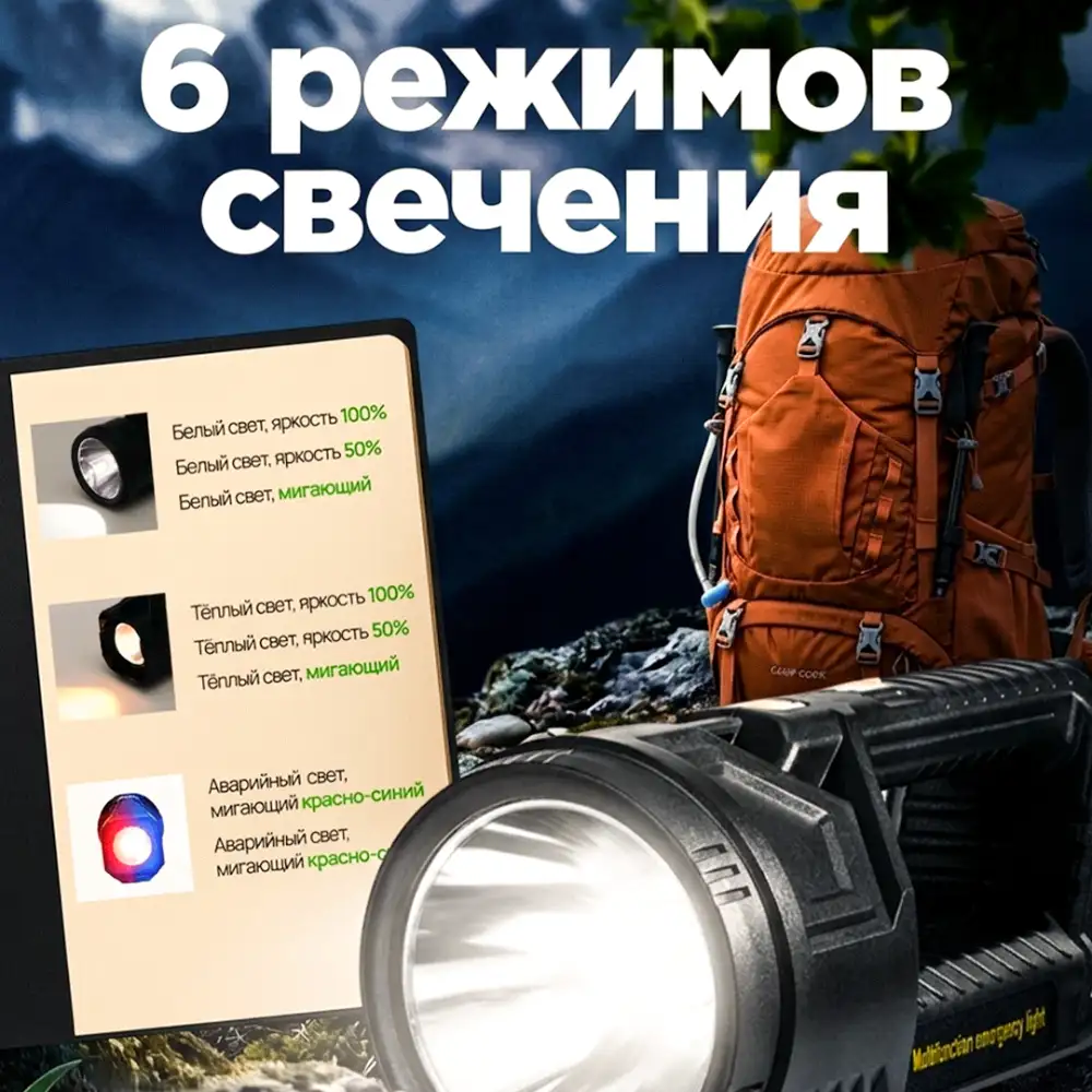 Идеально подходит для кемпинга
