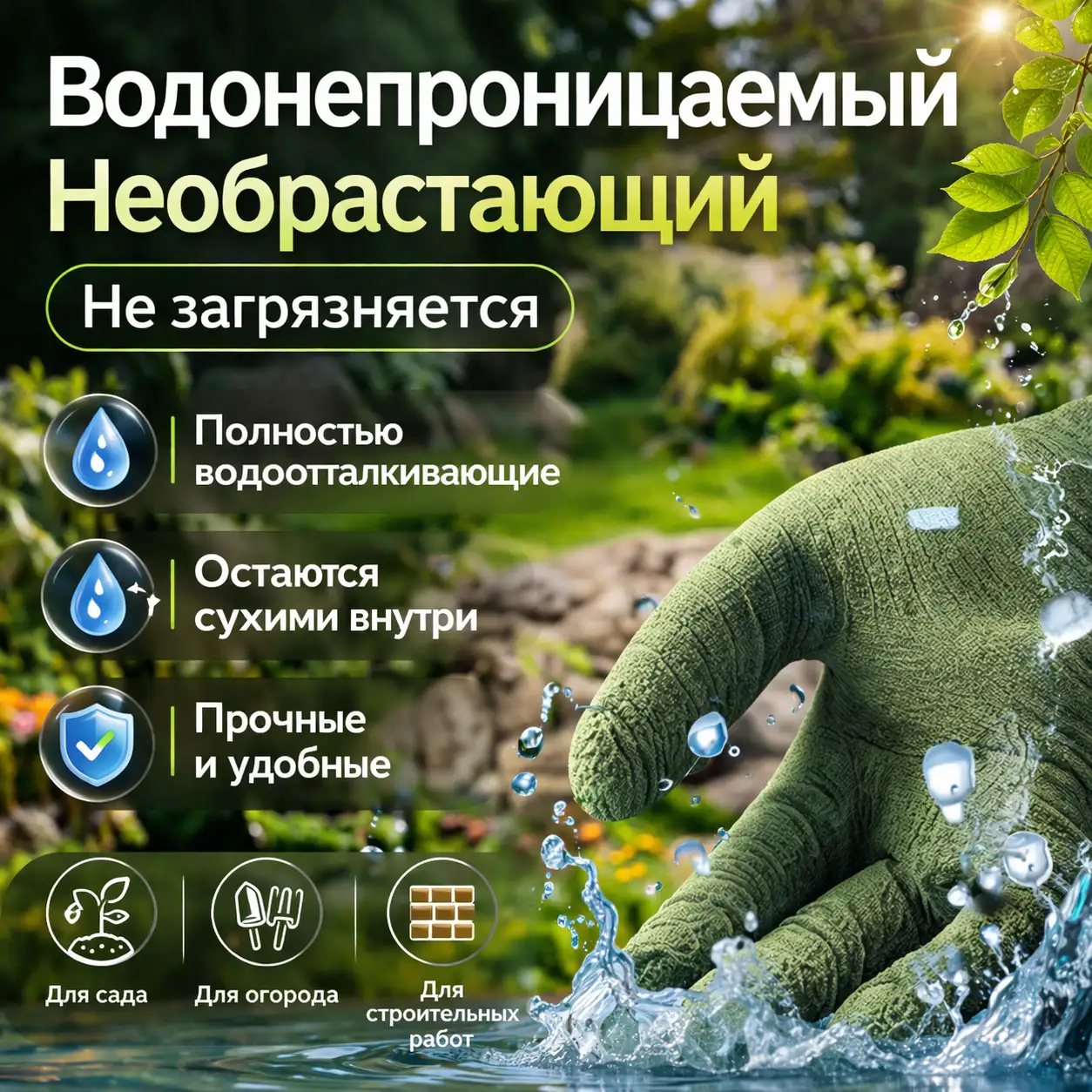 Водоотталкивающее пенное покрытие