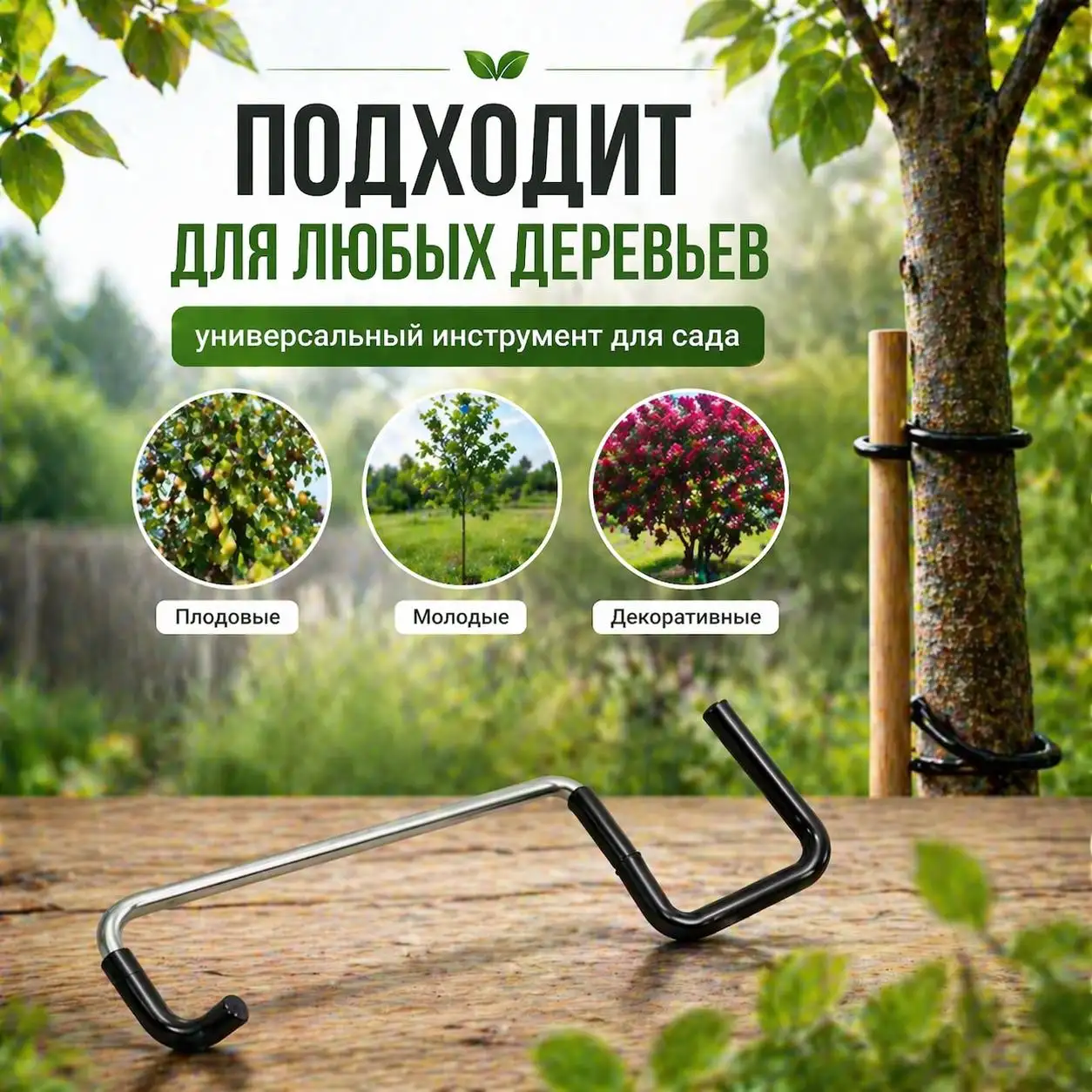 Подходит для любых деревьев