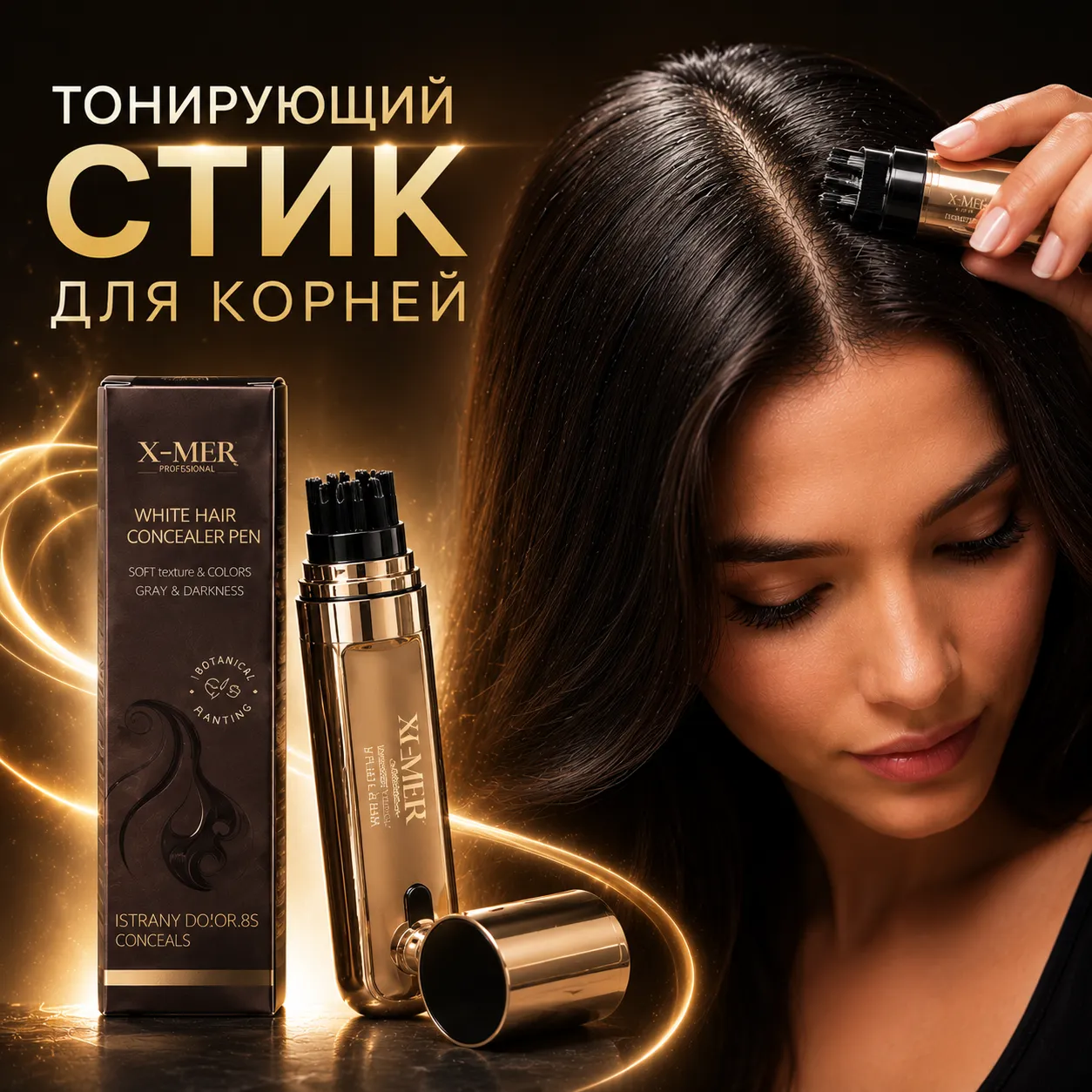 тонирующий стик для волос