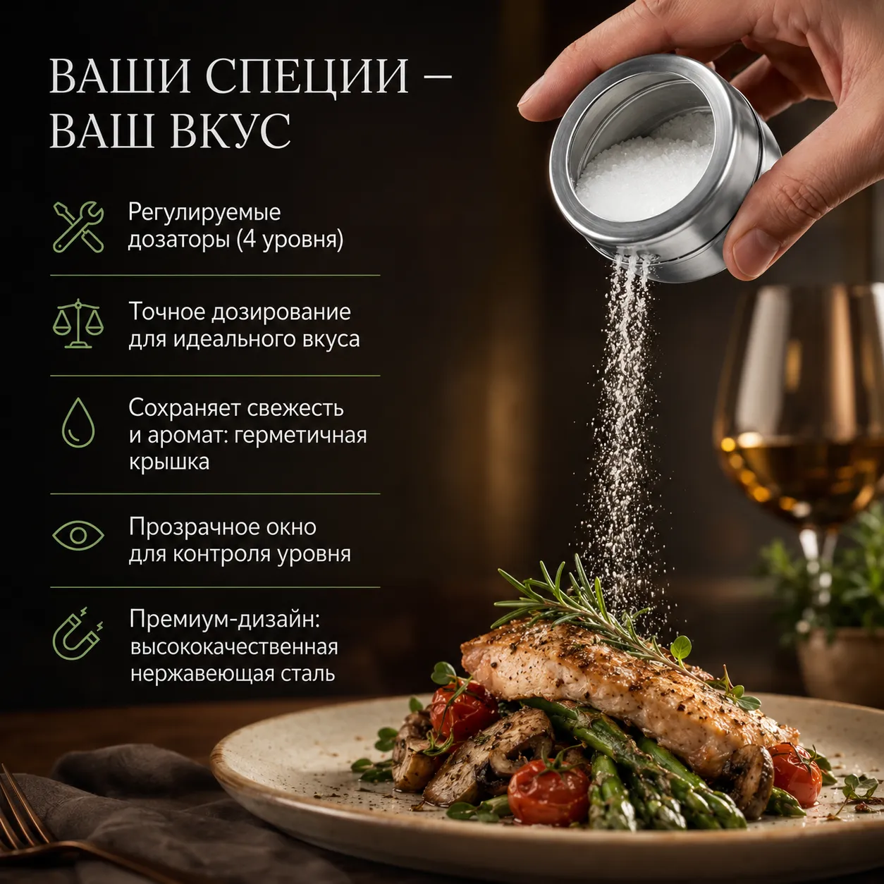 набор баночек для специй