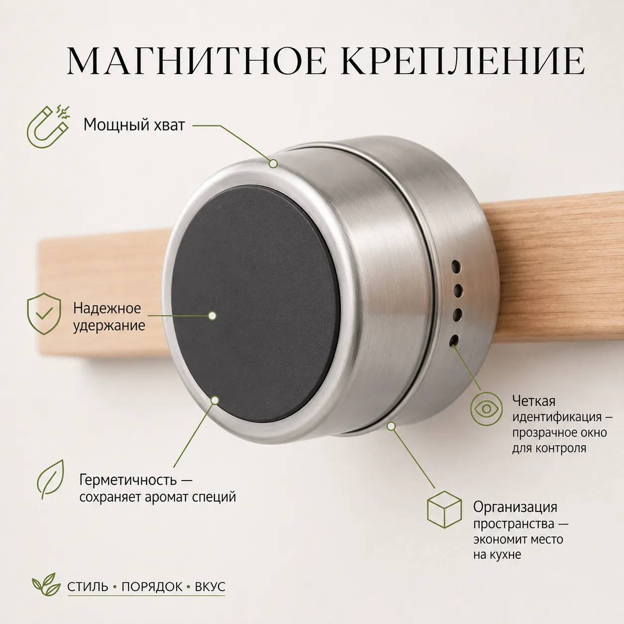 набор баночек для специй