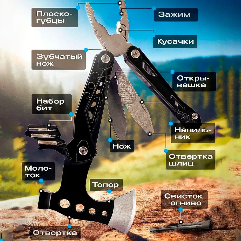 15 в 1 мультитул
