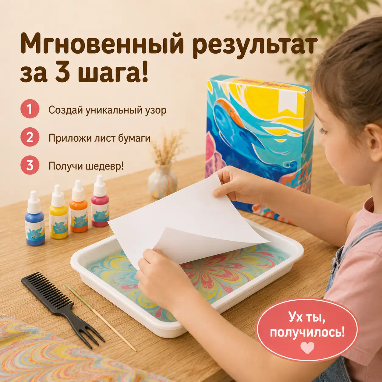 Набор для рисования на воде