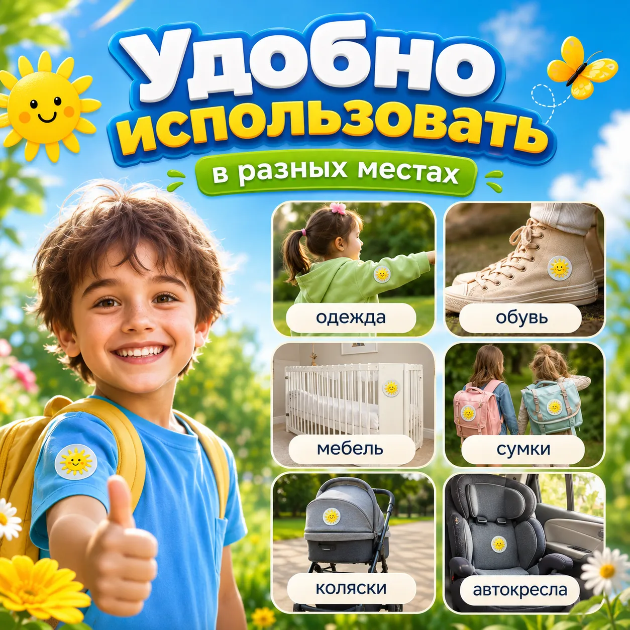 наклейки от комаров