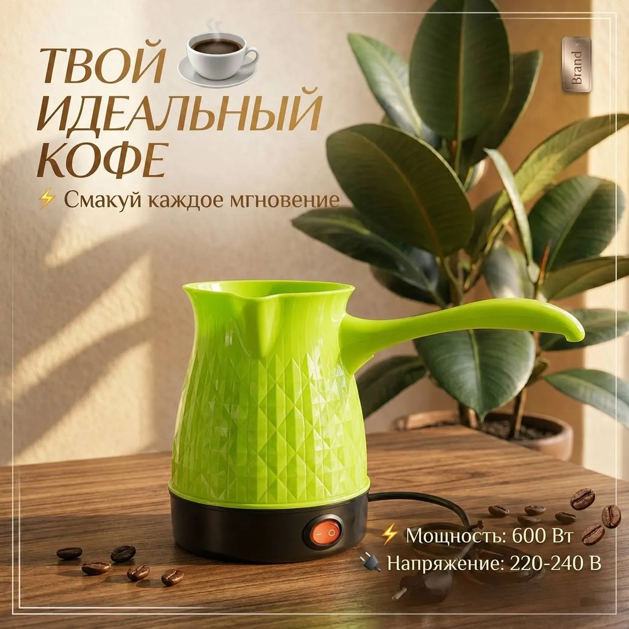 электрическая турецкая кофеварка