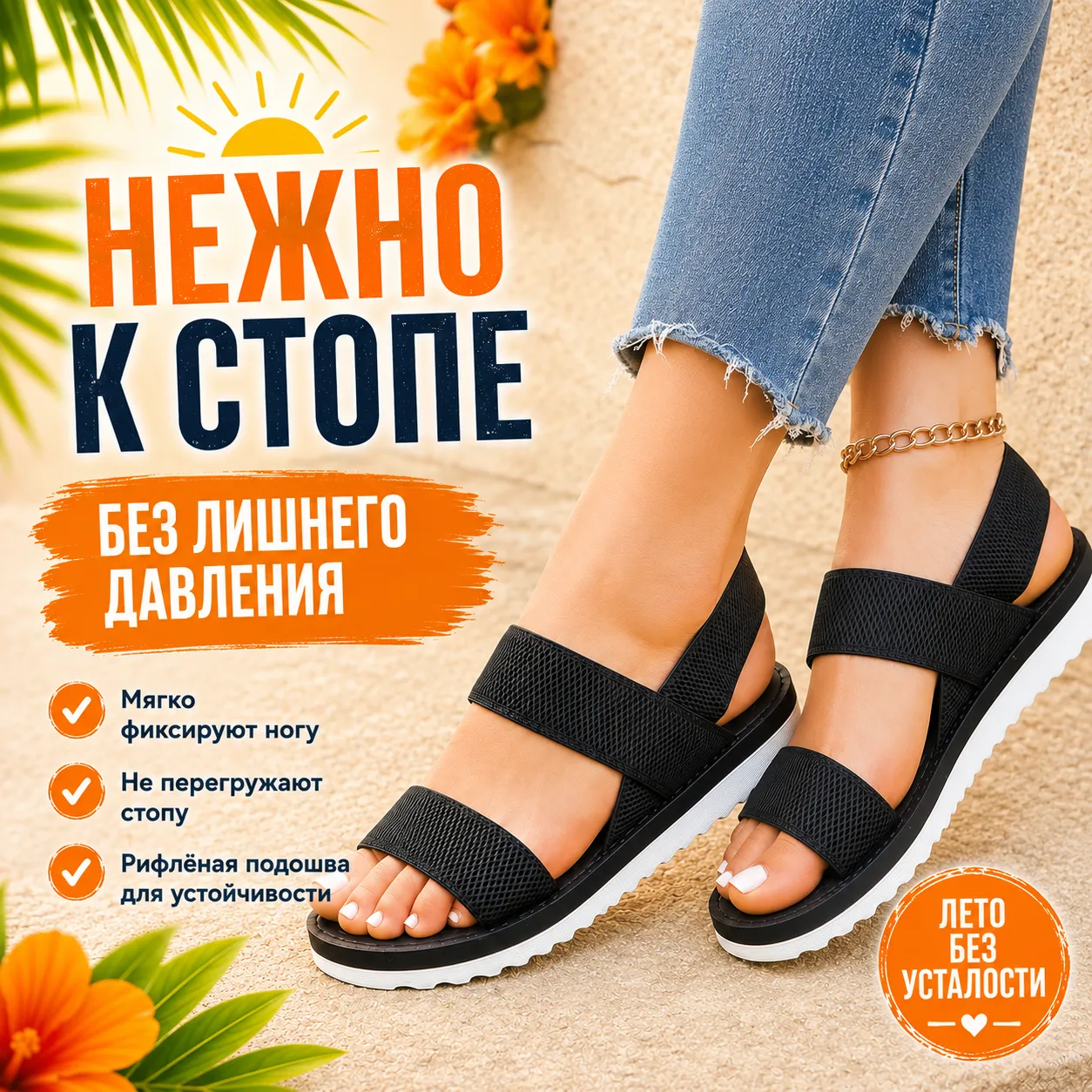 женские босоножки