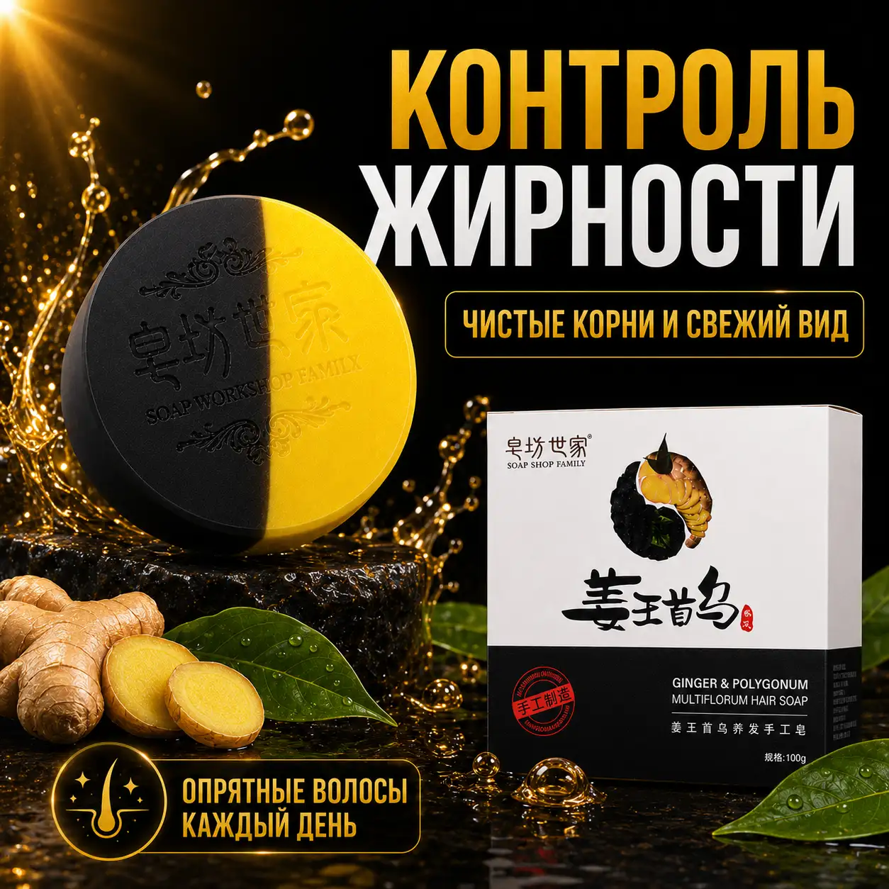 Контроль жирности кожи головы