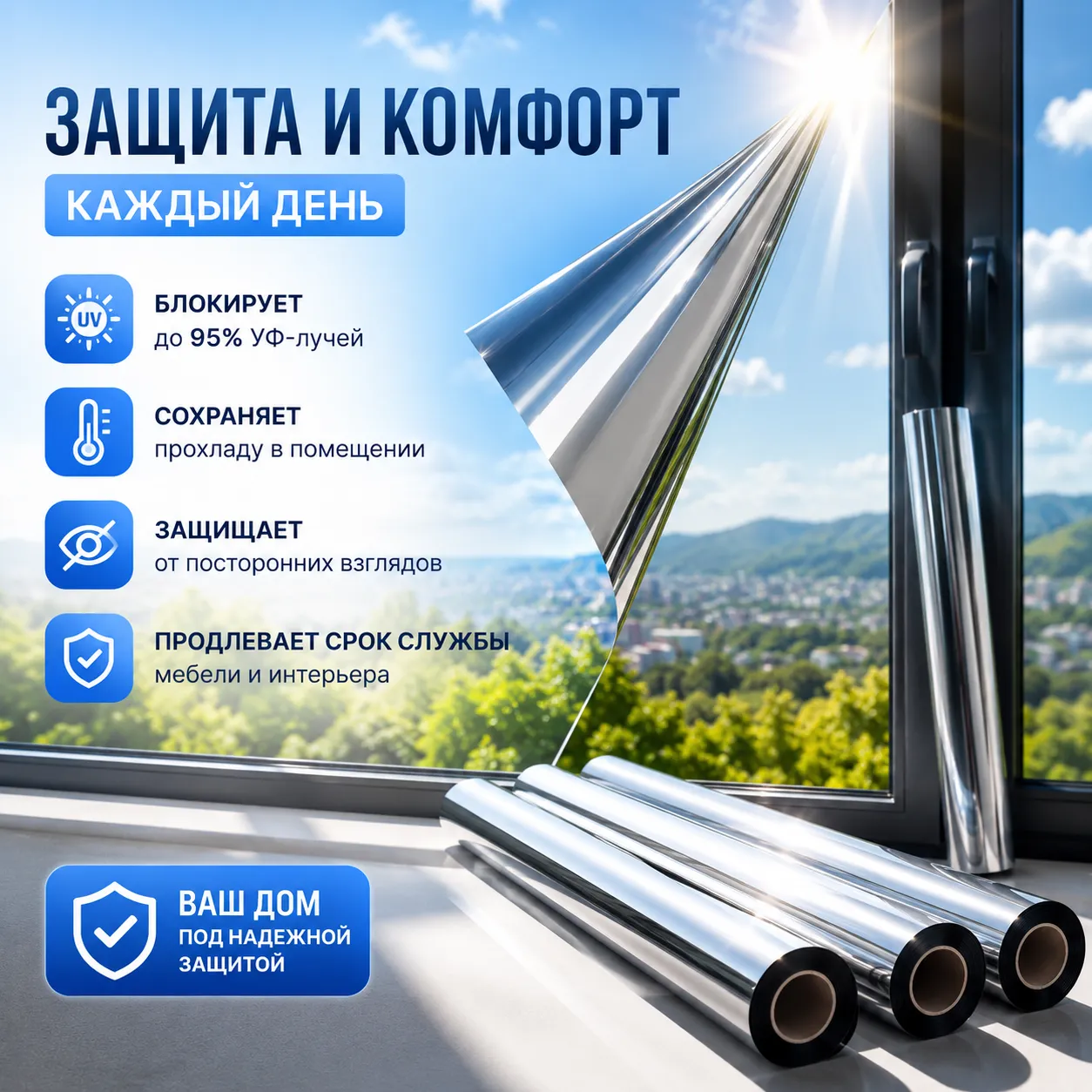 зеркальная пленка