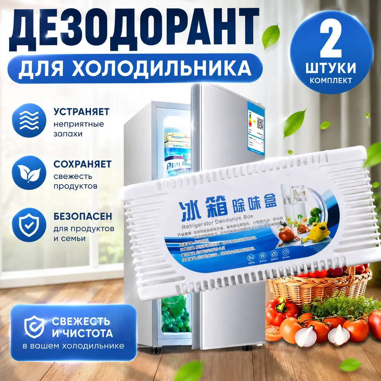 дезодорант для холодильника