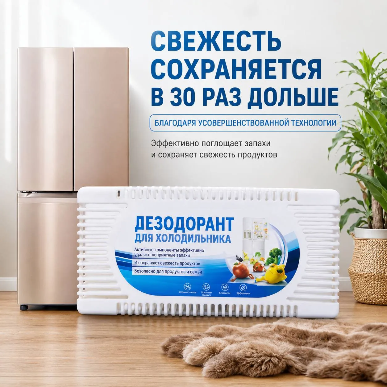 дезодорант для холодильника