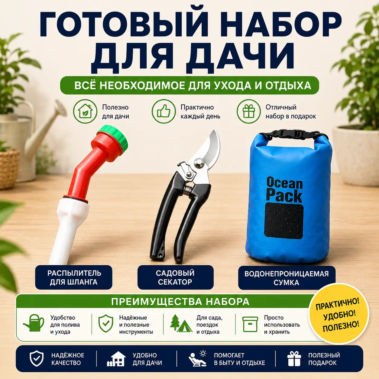 Готовый набор для дачи
