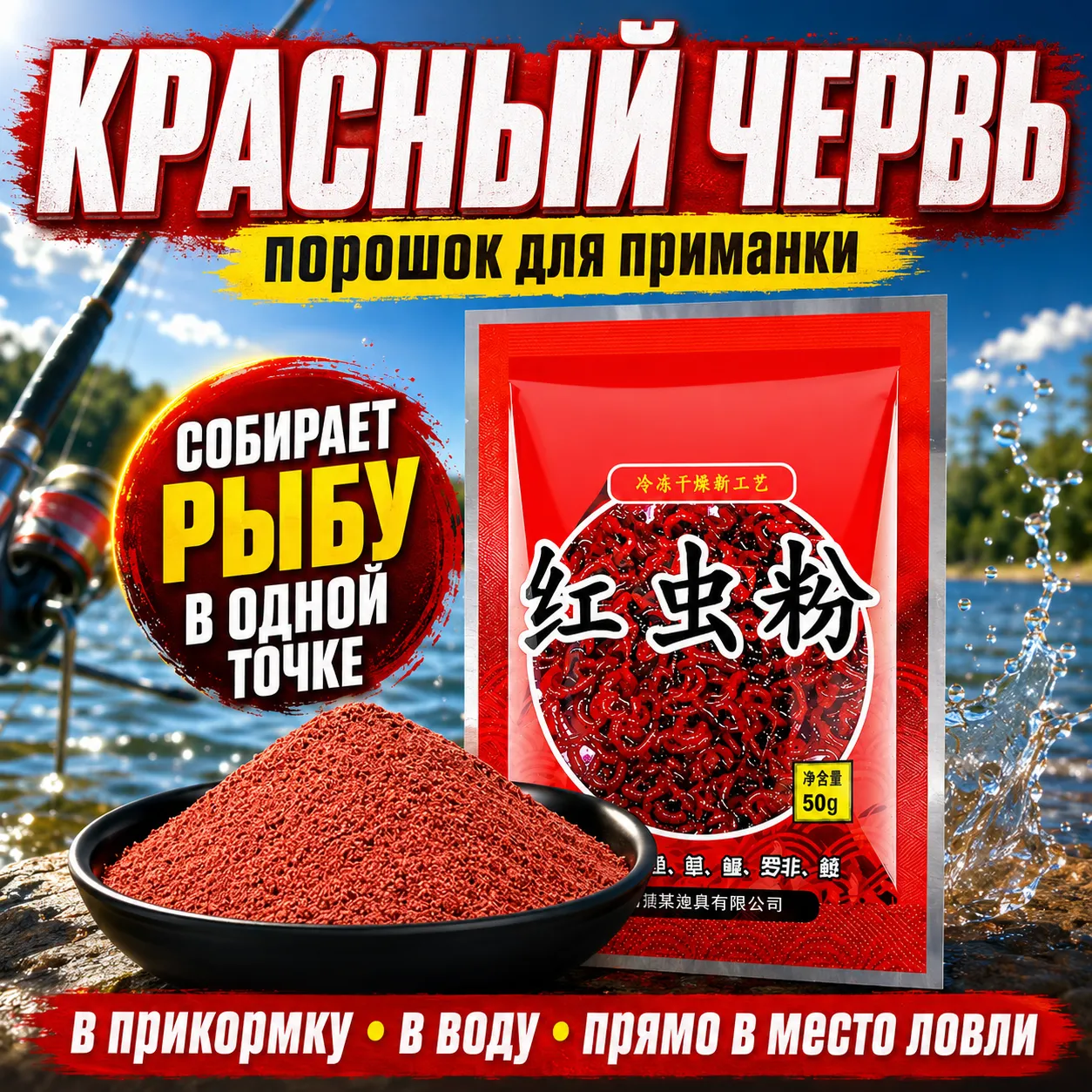 прикормка для рыбы