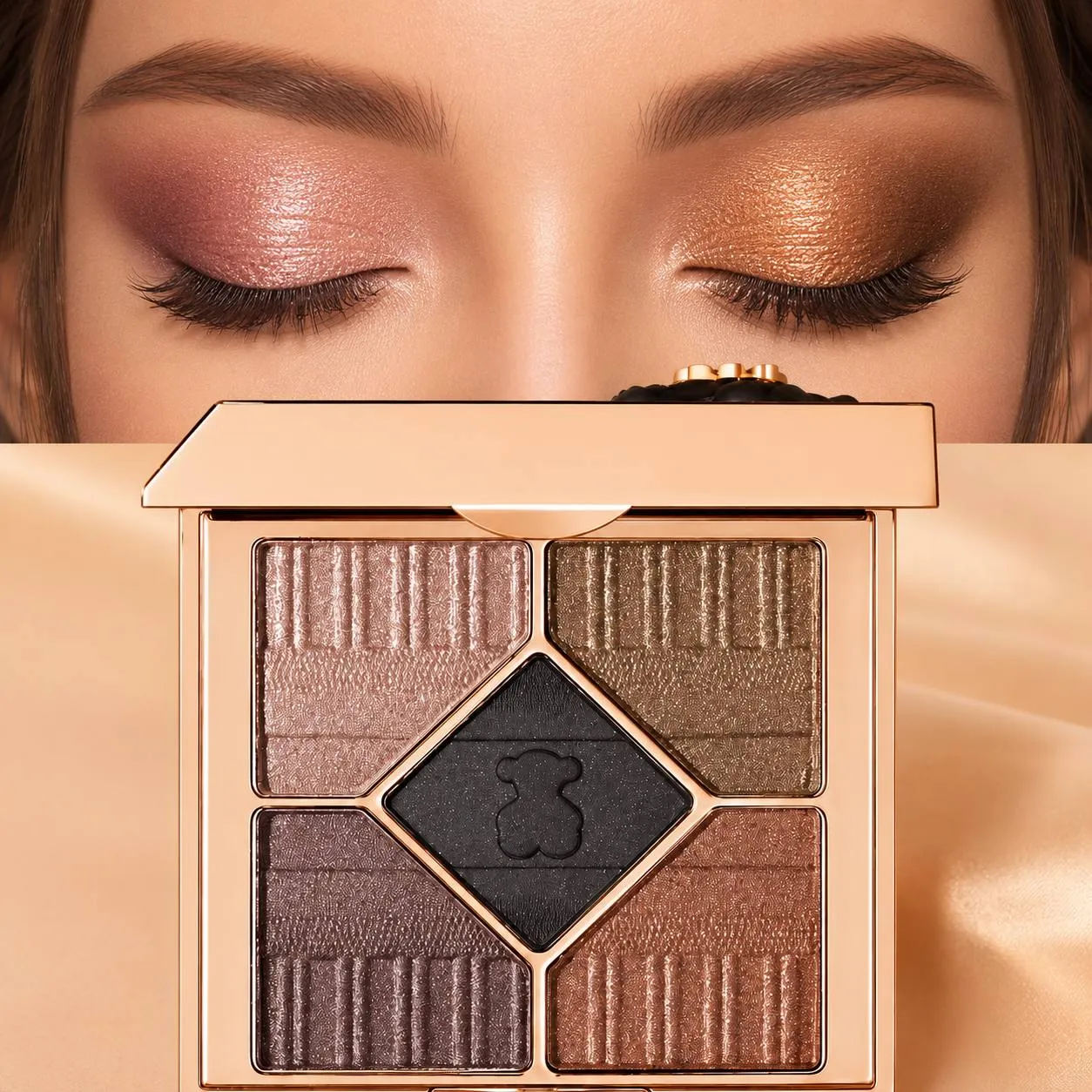 палетка сияющих теней Velvet Spark