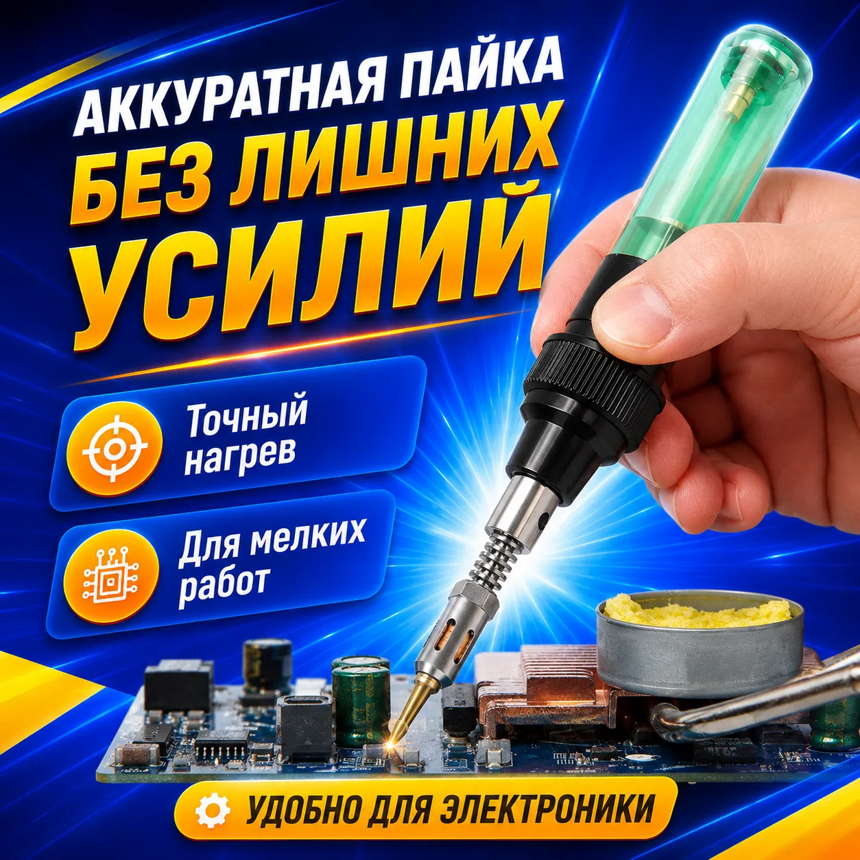 газовый паяльник