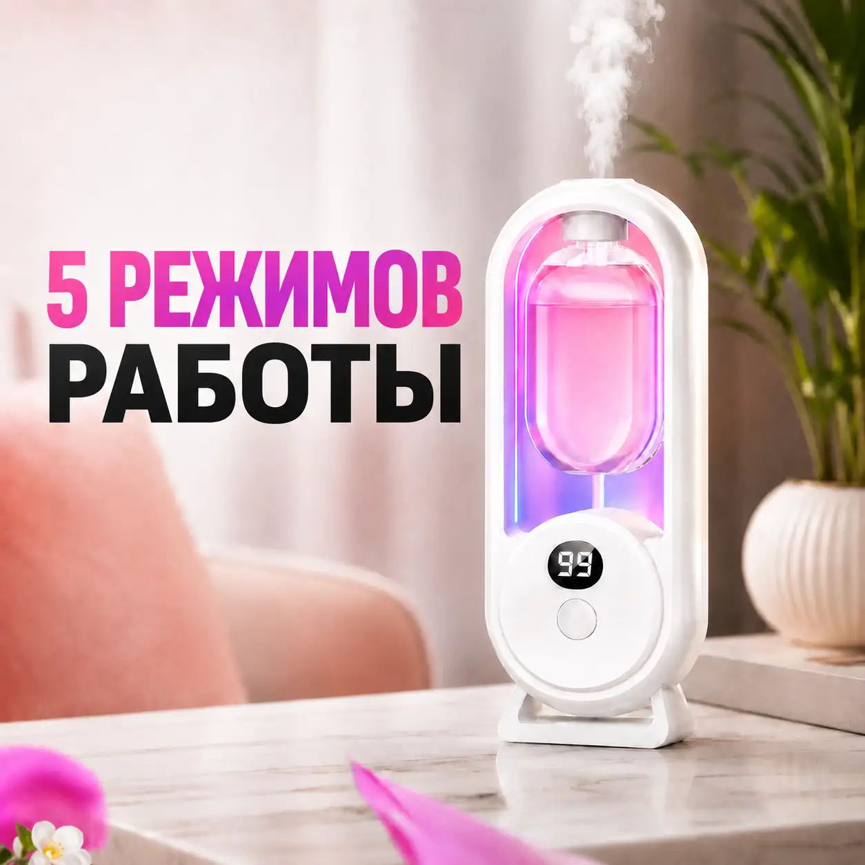 5 режимов работы