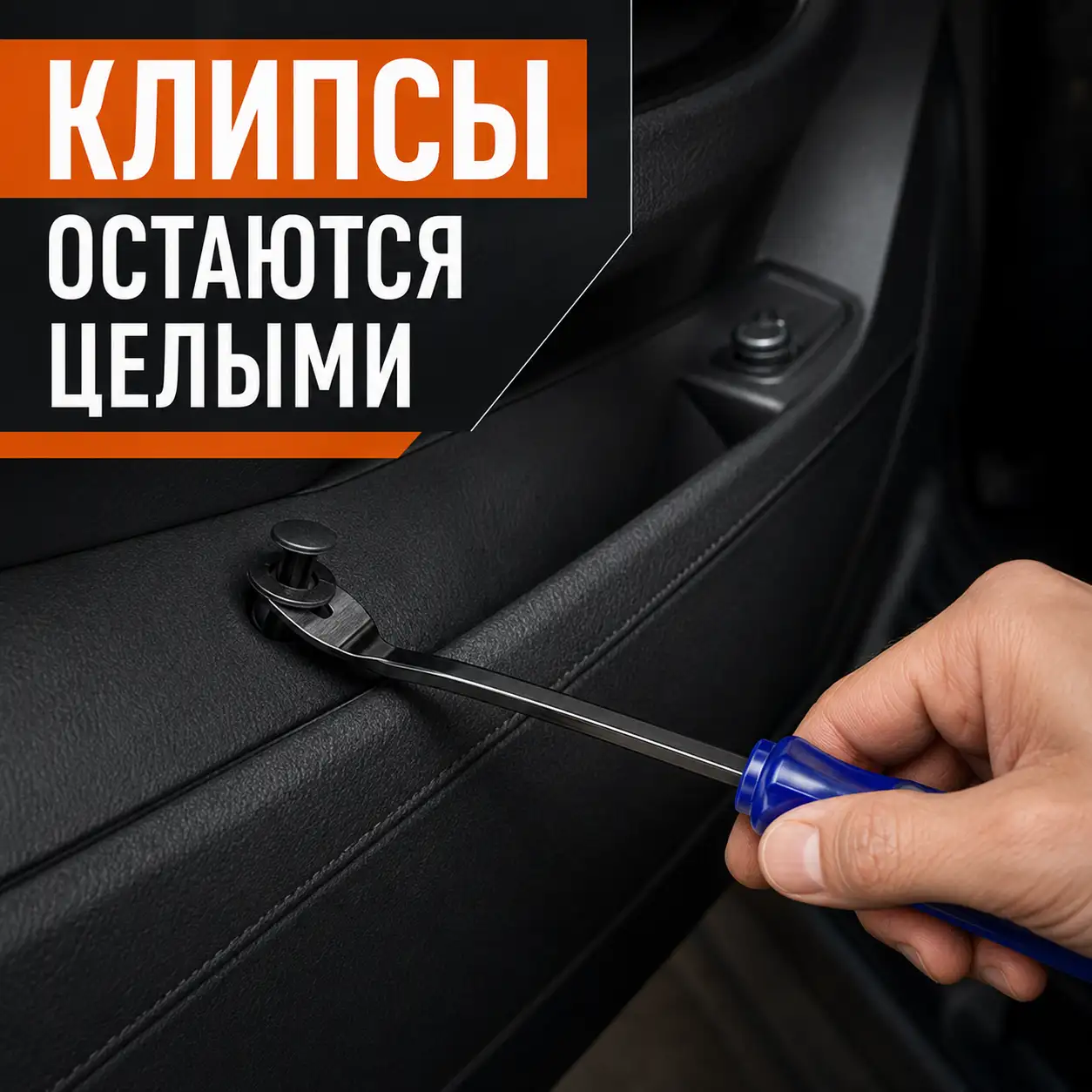 Клипсы остаются целыми