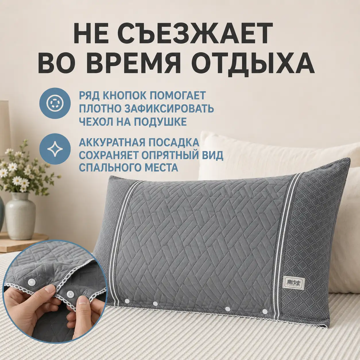 Не съезжает во время отдыха