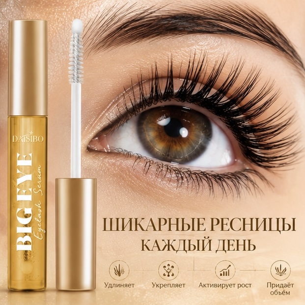 сыворотка для роста ресниц и бровей daisibo big eye