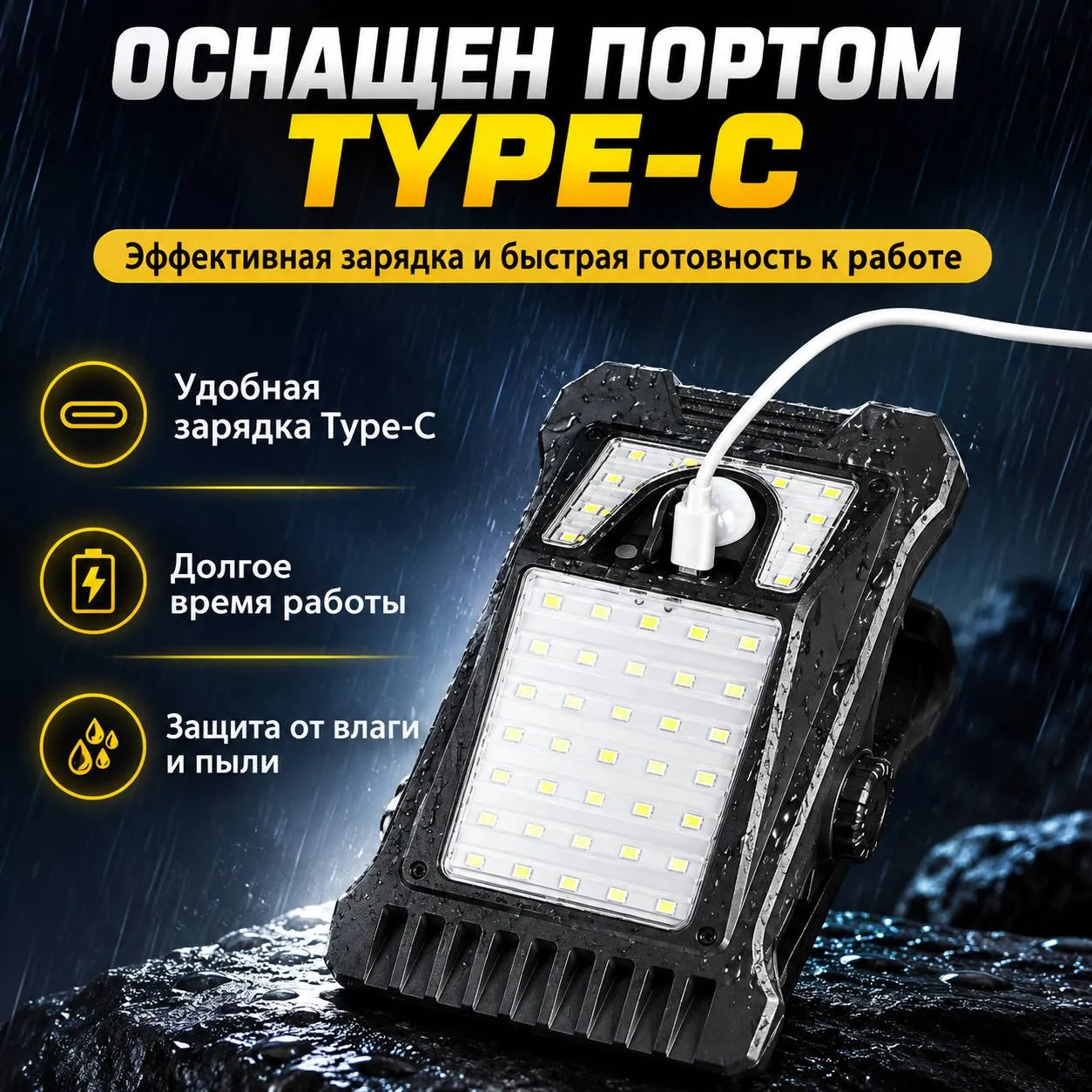 солнечный садовый светильник