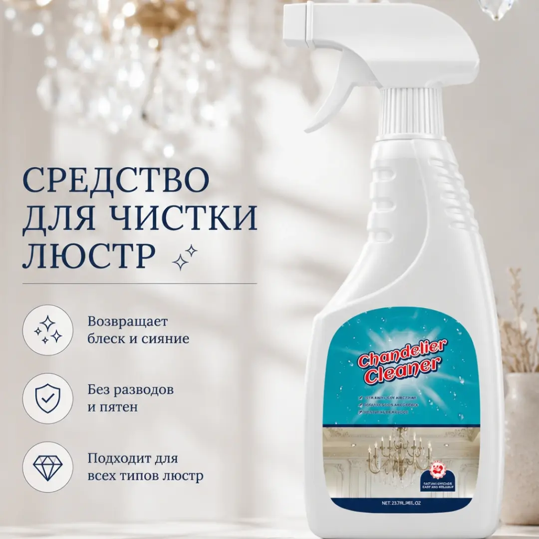 Удаляет загрязнения