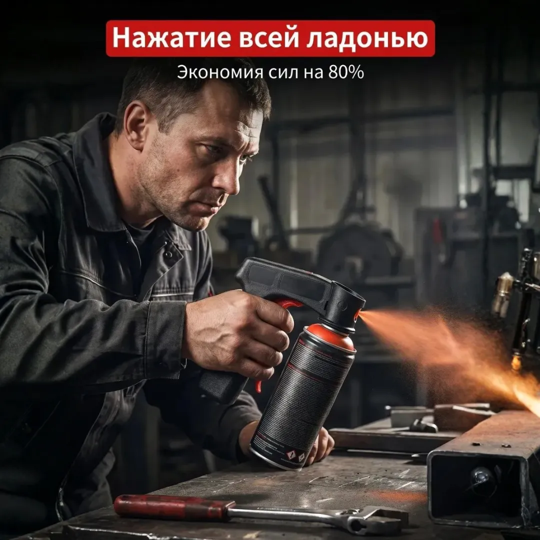 Пистолет-насадка для аэрозольных красок