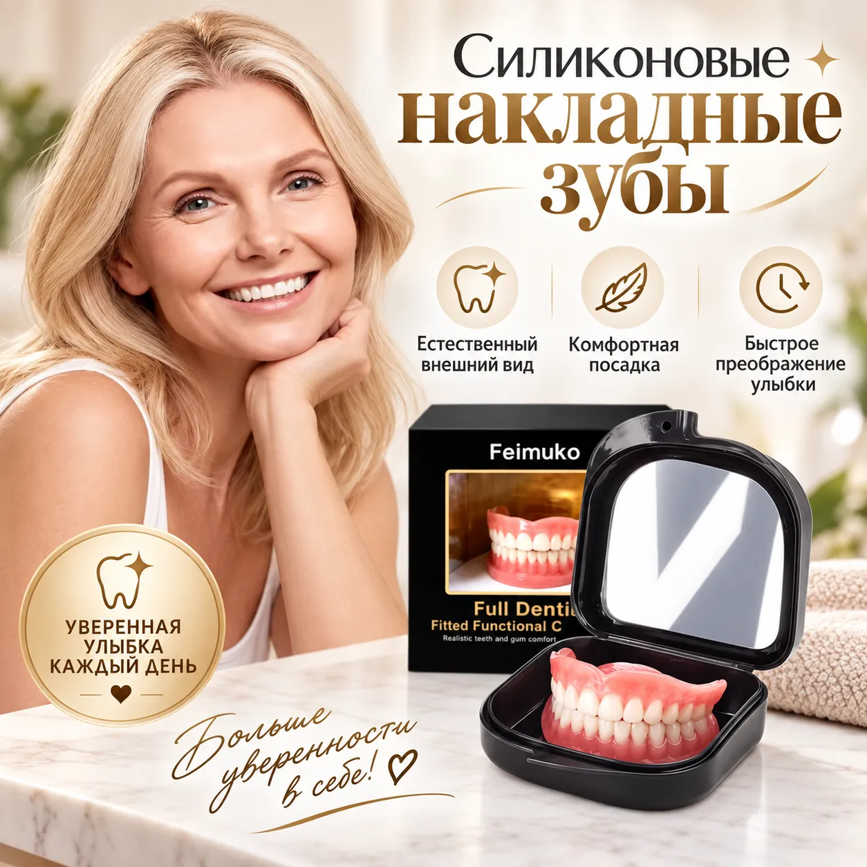 силиконовые зубы