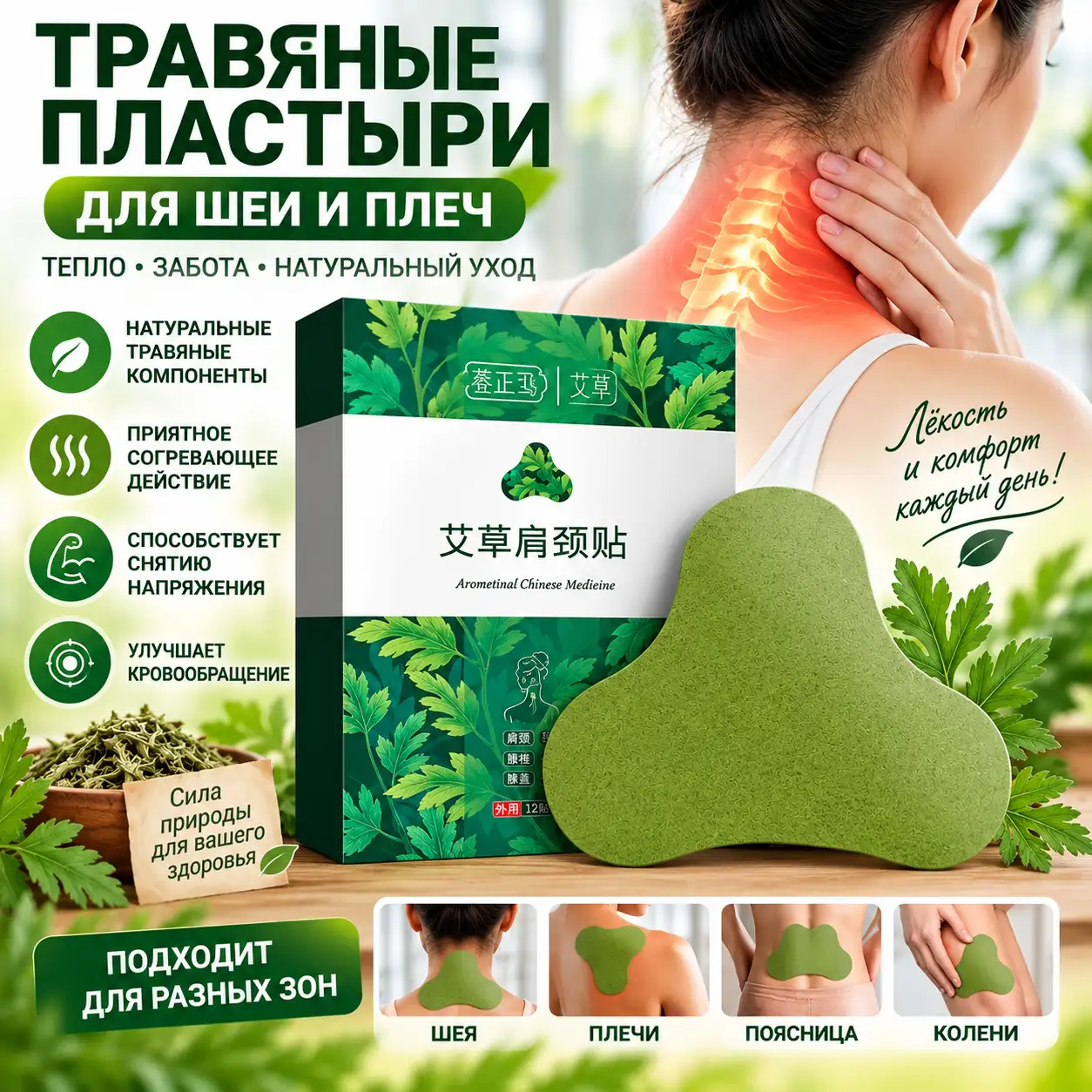 Подходит для нескольких зон тела
