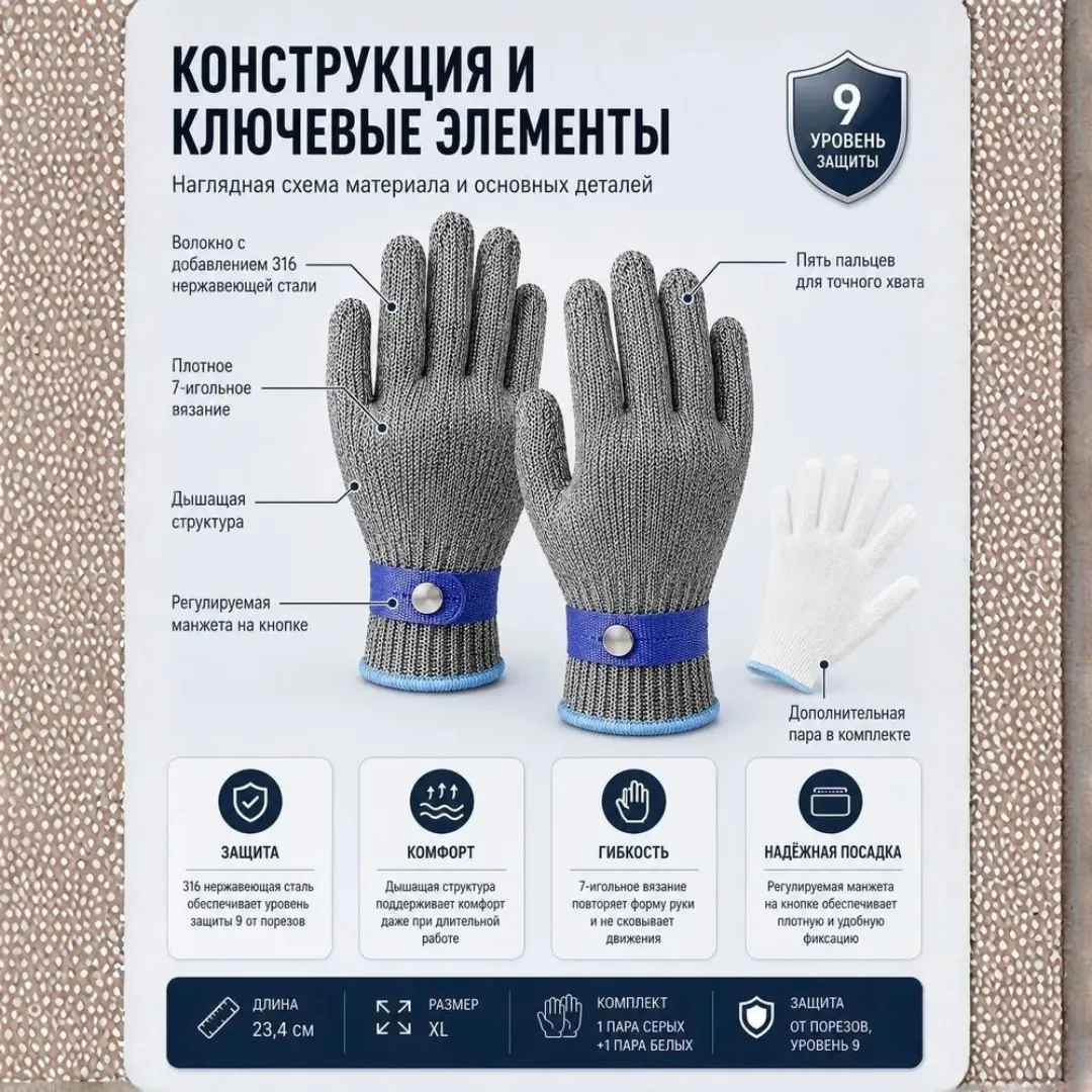 Кольчужные перчатки