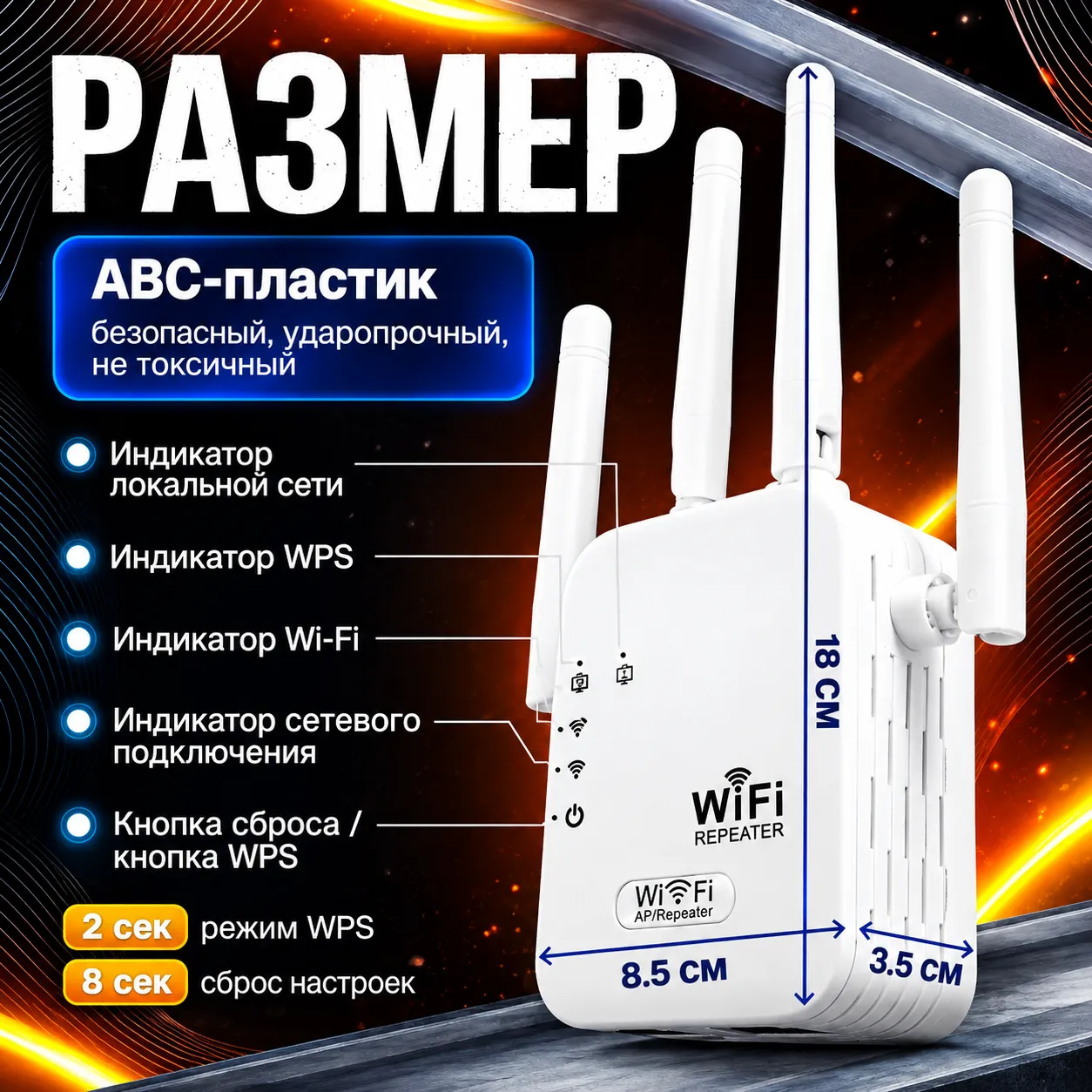 Усилитель сигнала Wi-Fi