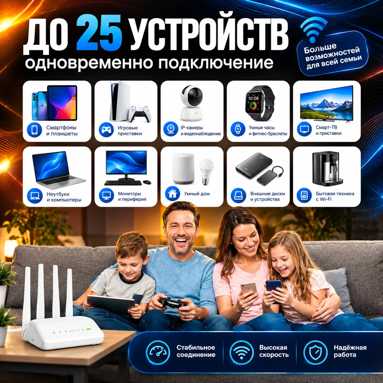 Усилитель сигнала Wi-Fi