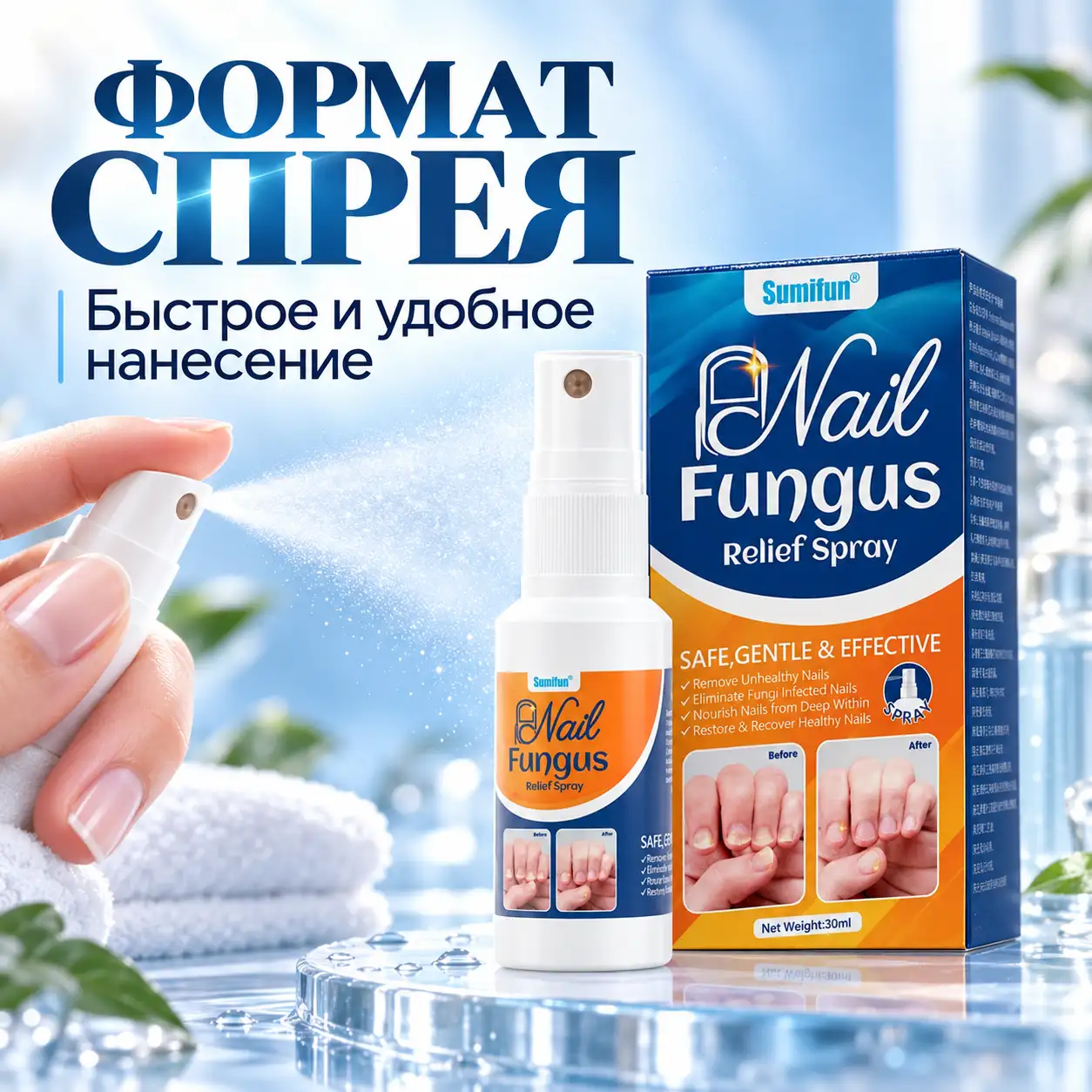 Формат спрея