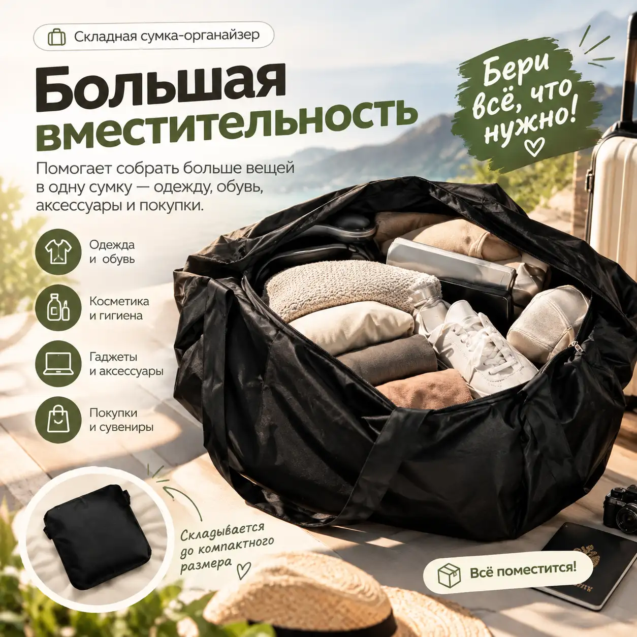 Большая вместительность