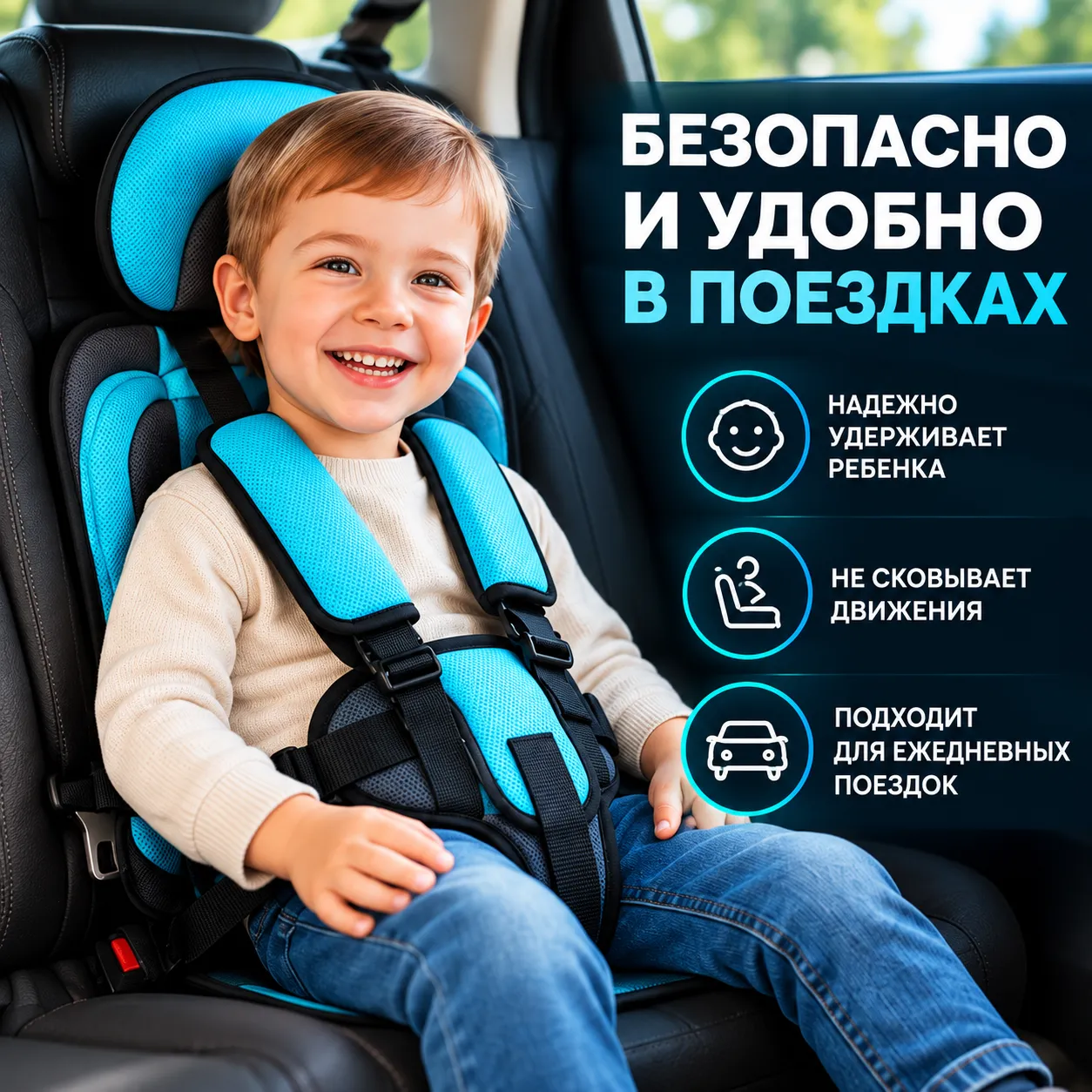 Детское удерживающее автокресло
