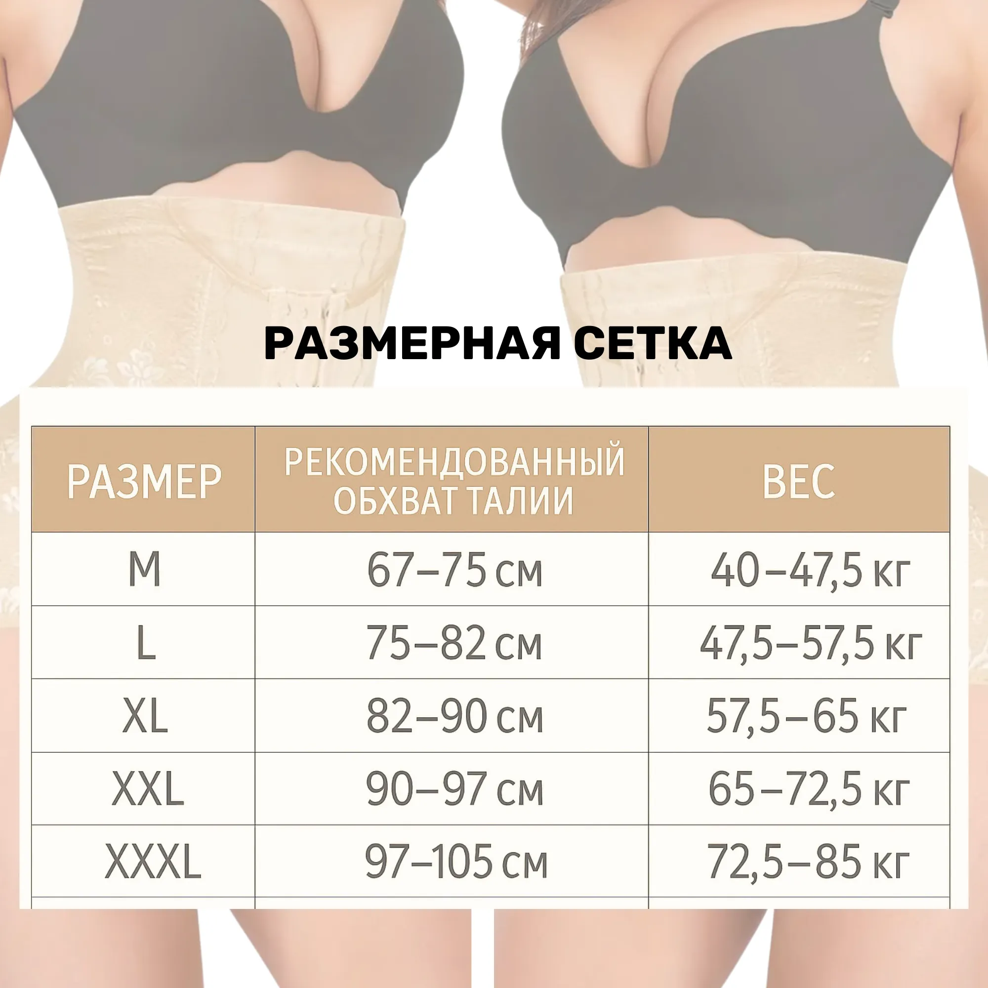 Размерная сетка