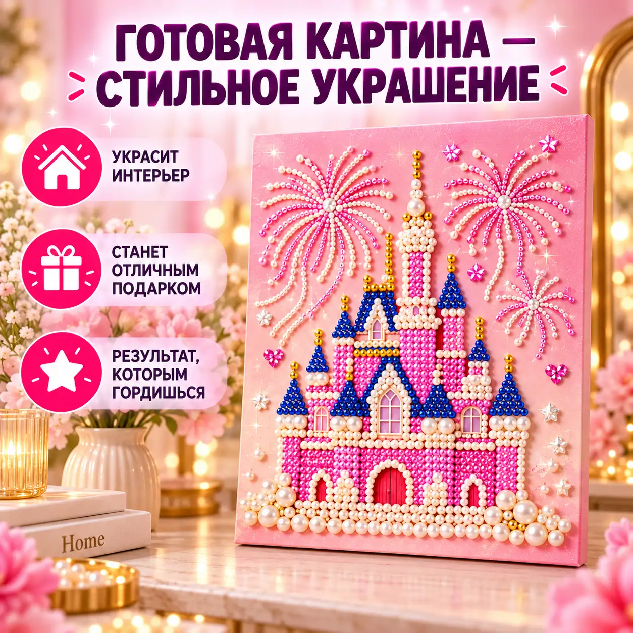 Набор для творчества «Жемчужный замок»