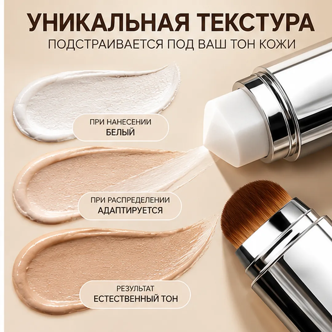 Тональный крем, меняющий цвет