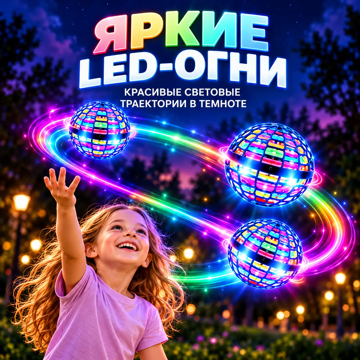 Яркие световые эффекты