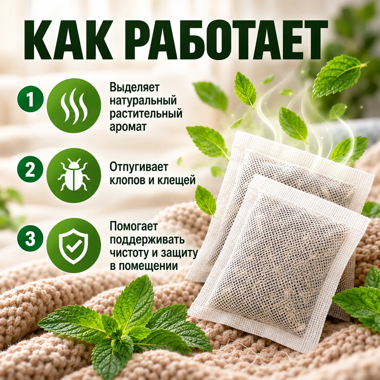 Пакеты от клопов