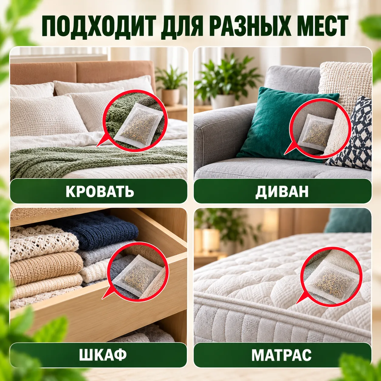 Пакеты от клопов