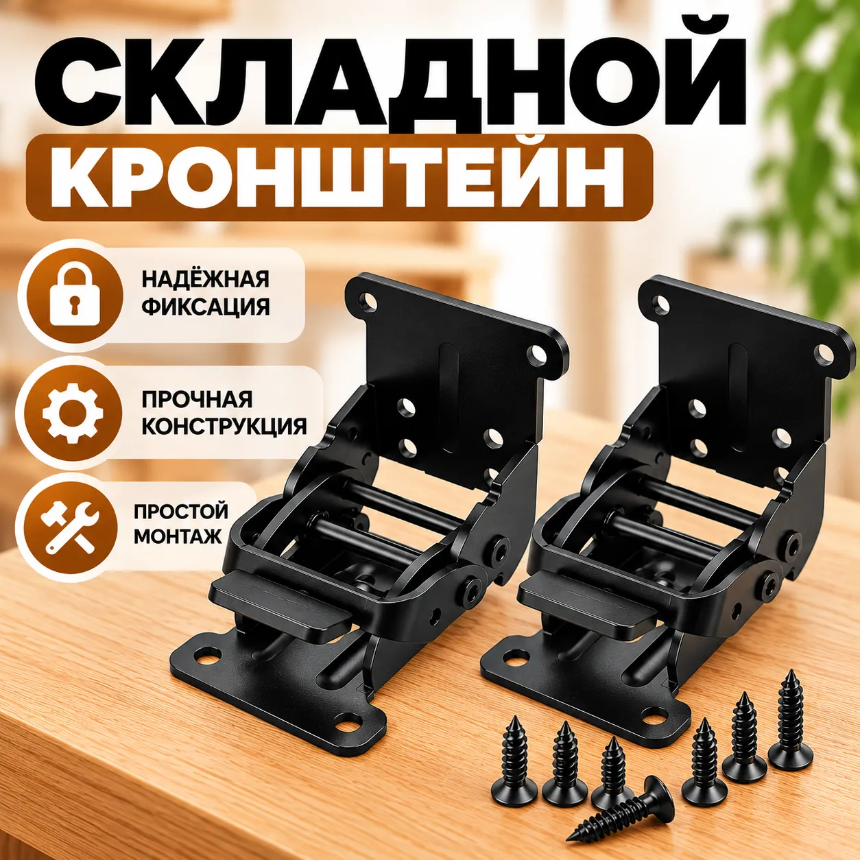 Складные кронштейны