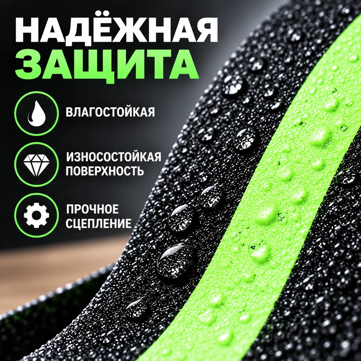 Противоскользящая лента светящиеся в темноте