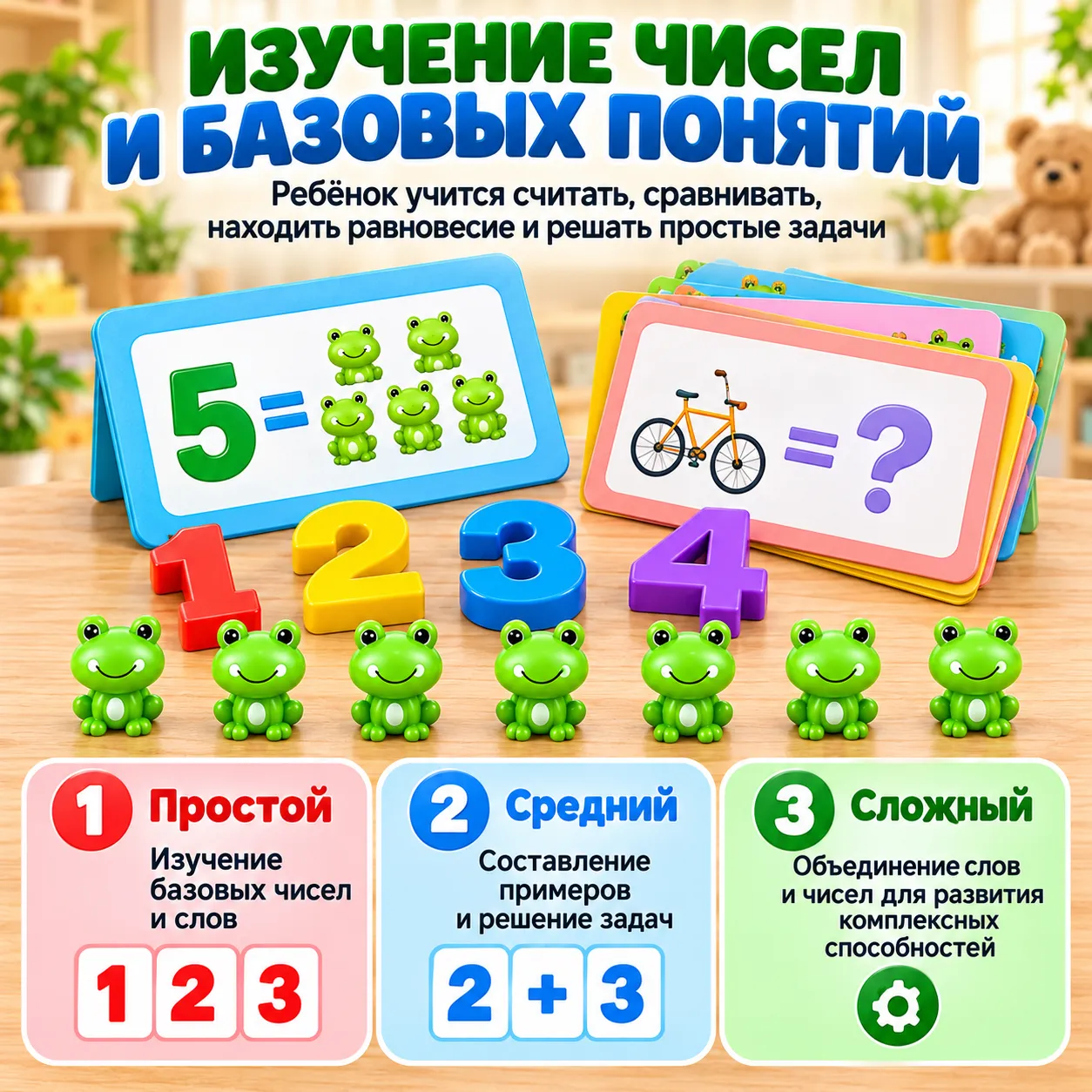 Детские развивающие весы