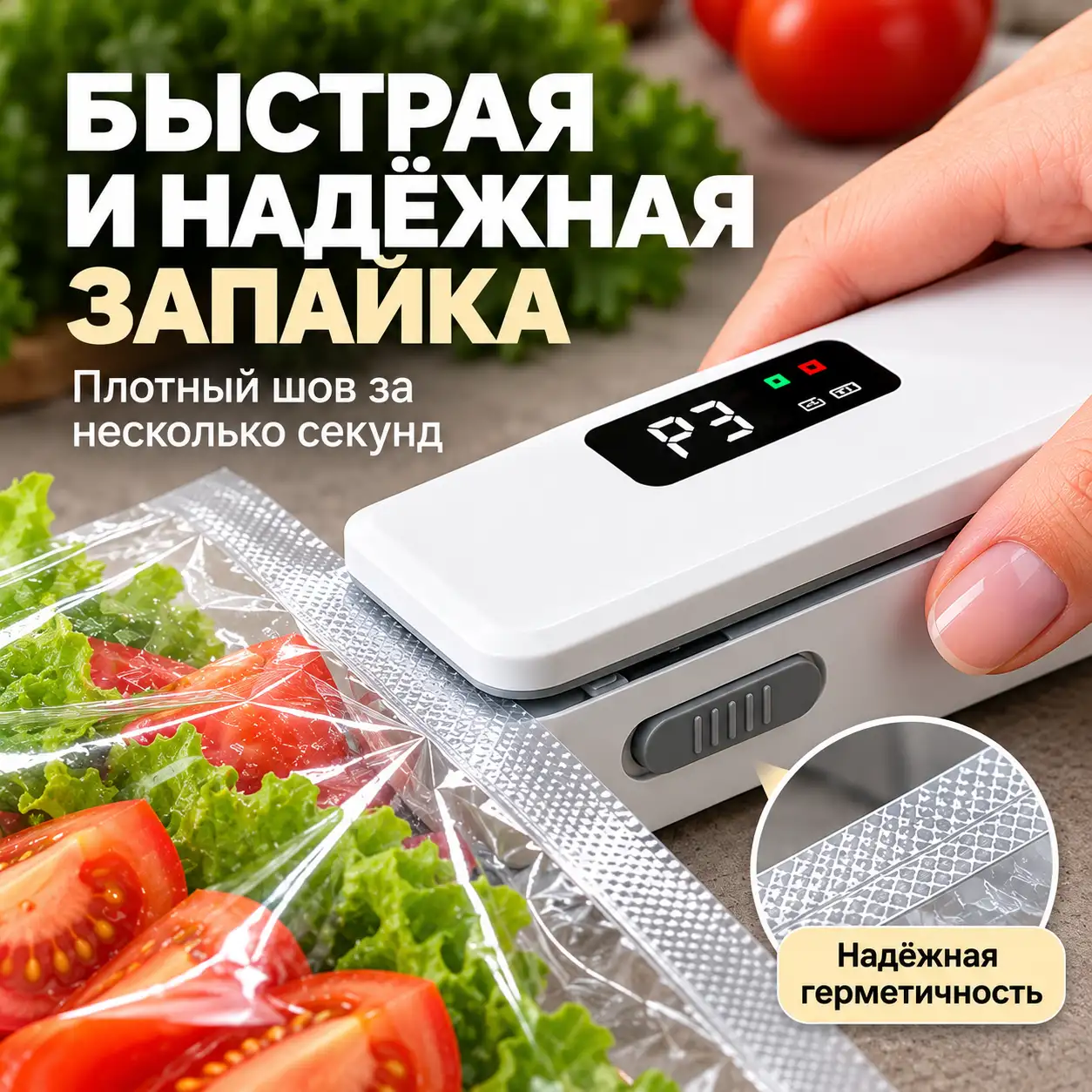 Закрывайте упаковки без лишних приспособлений