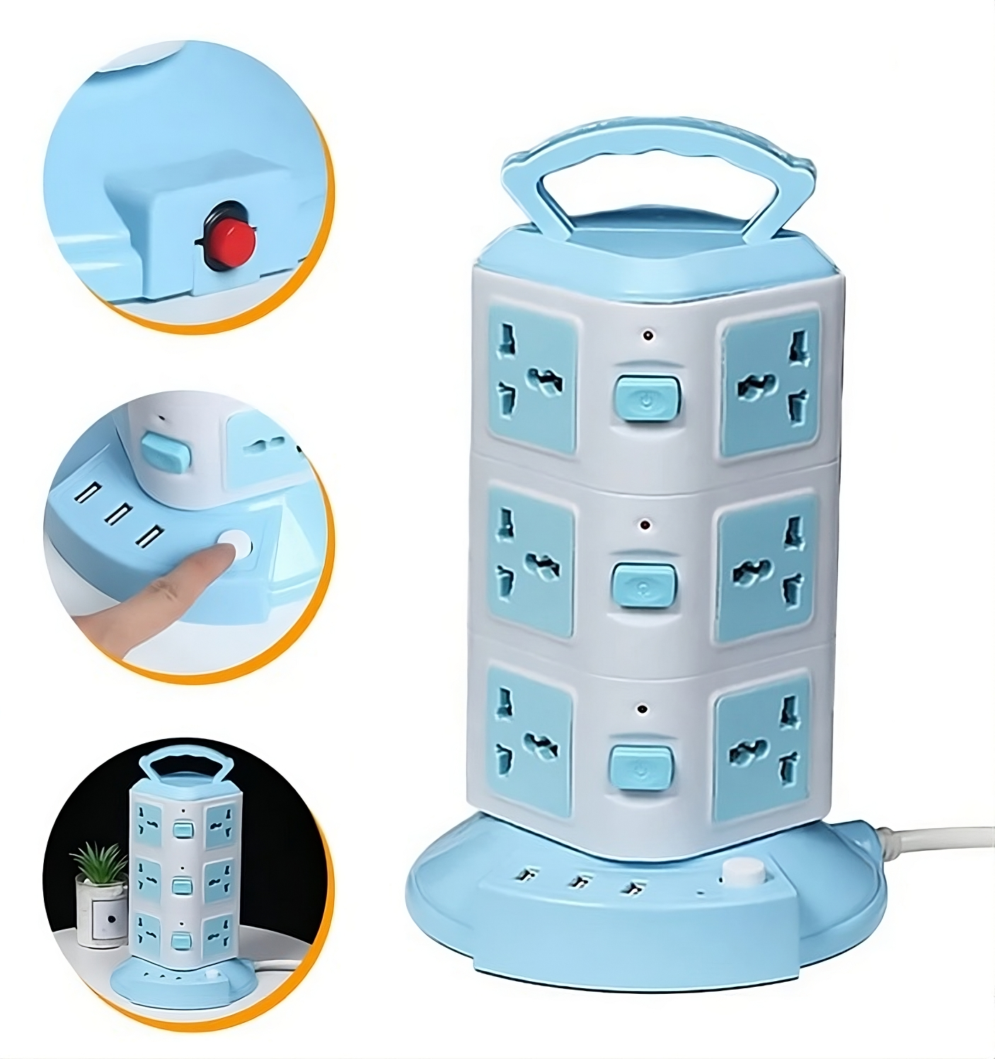 Удлинитель-башня TowerPlug — надёжность и порядок