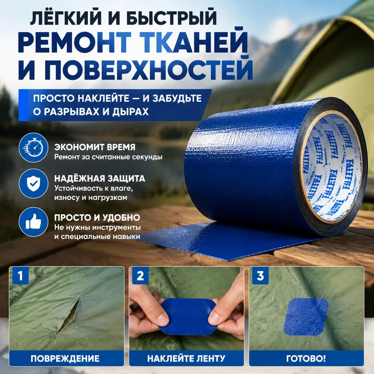 Экстрапрочная лента FASTFIX