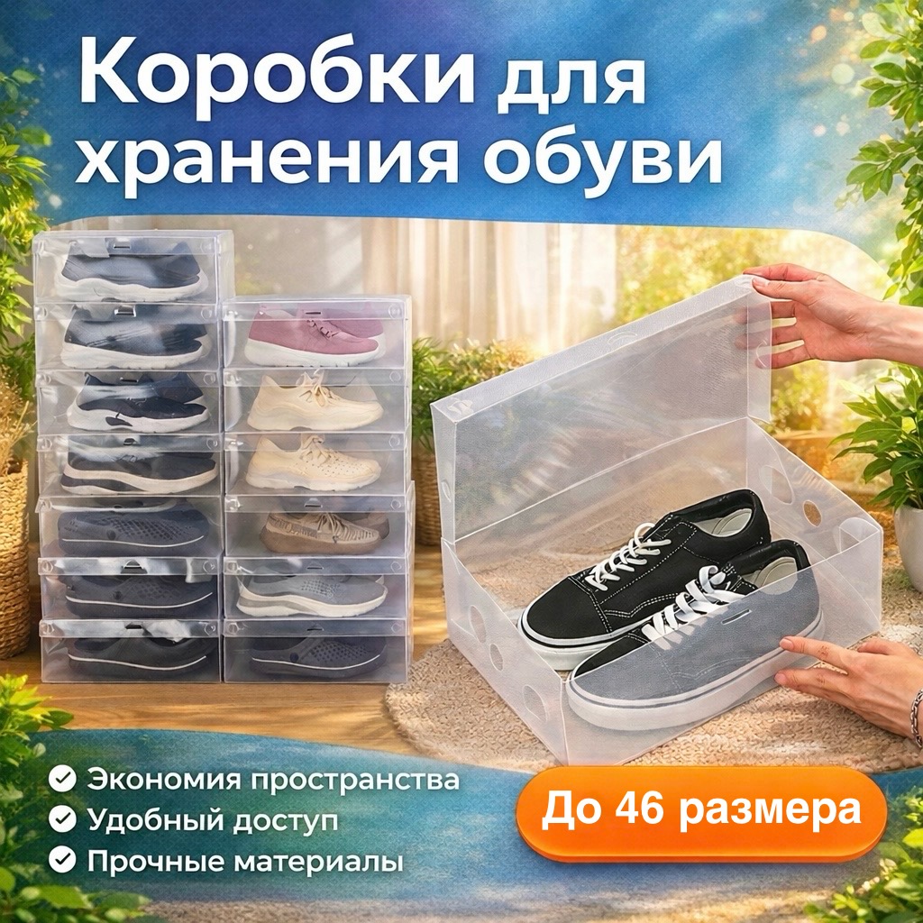 Коробки для хранения обуви 