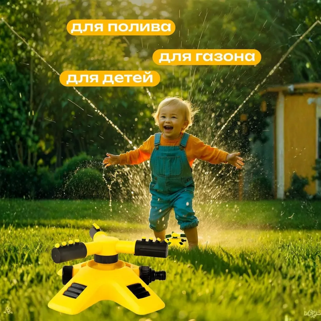 Распрыскиватель 360° в сад 
