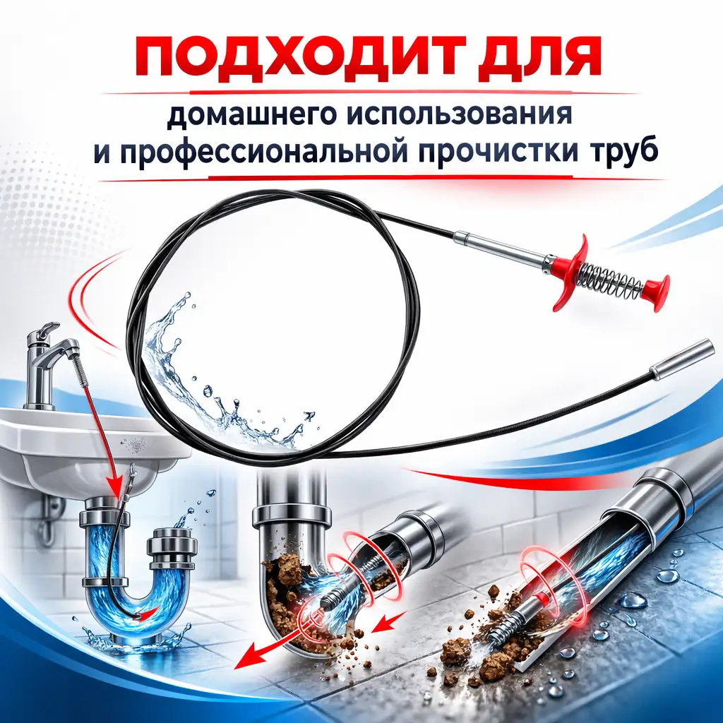 Удаление засоров