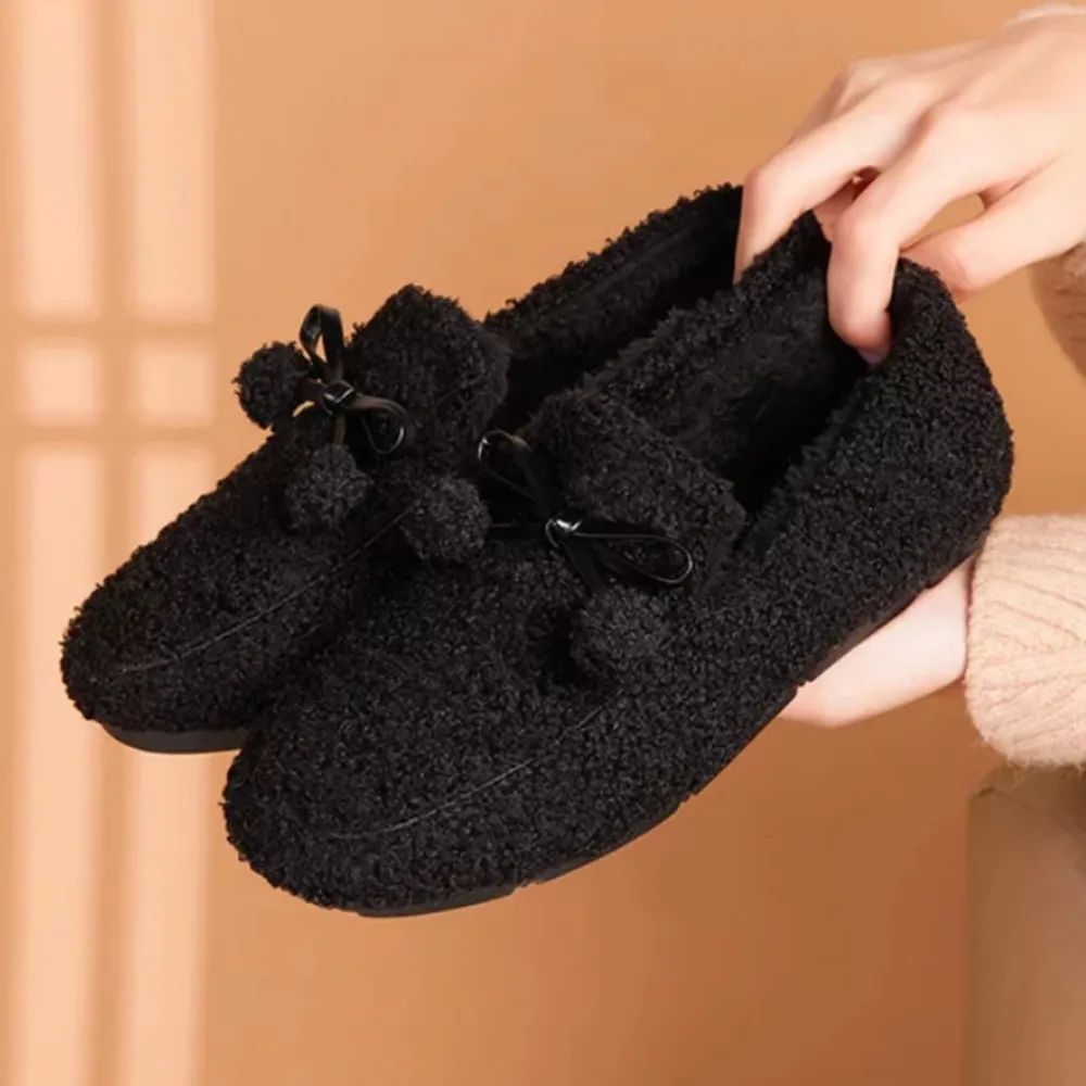 Теплые домашние тапочки Fluffy comfort